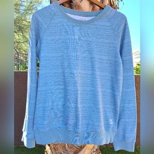 Reel Life Hawaiian Pattern Pullover Sweatshirt M.